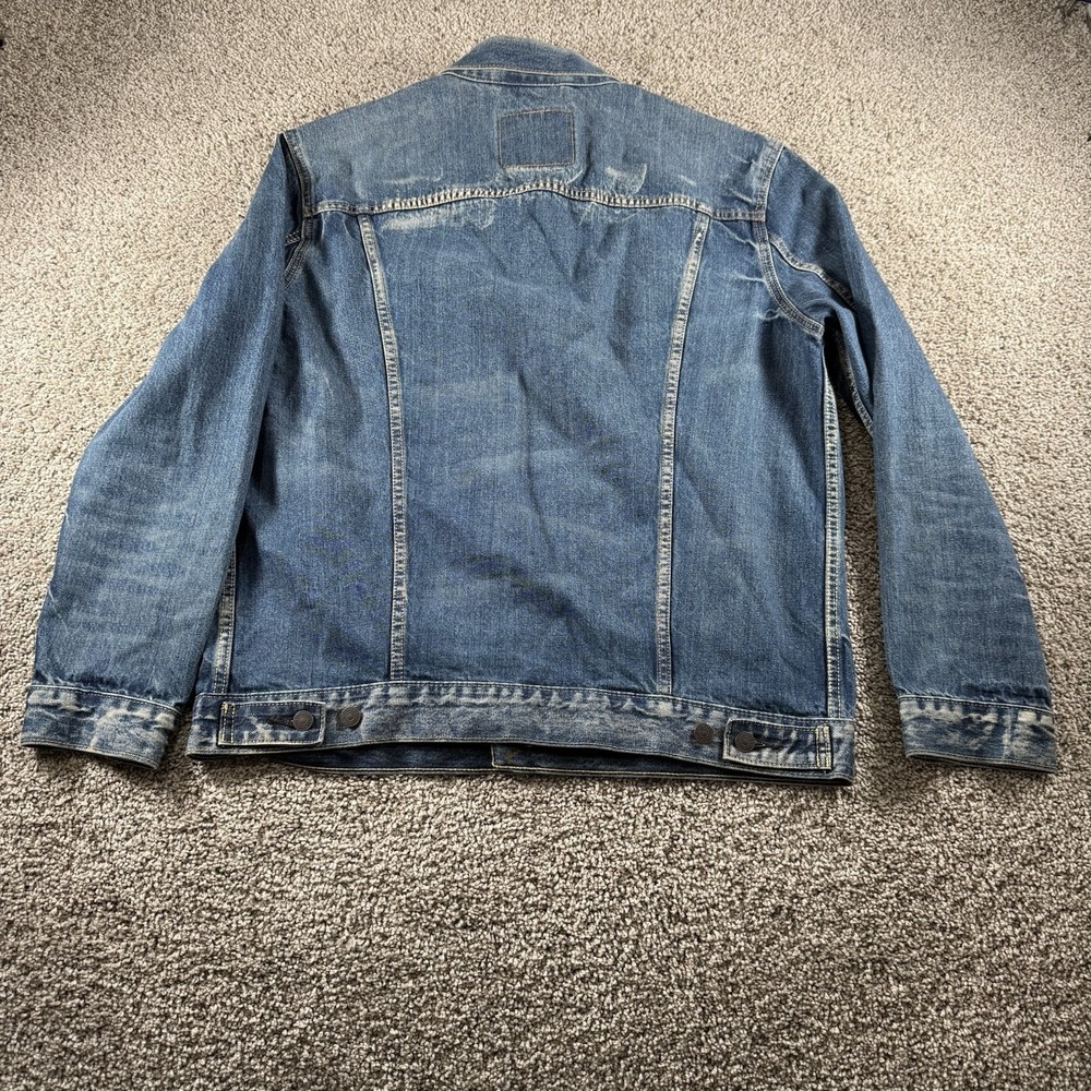 Vintage Levis Jacket Men XL 72334 Boxy Fit Trucker Type III 90s Acid Wash Grunge - Picture 12 of 15